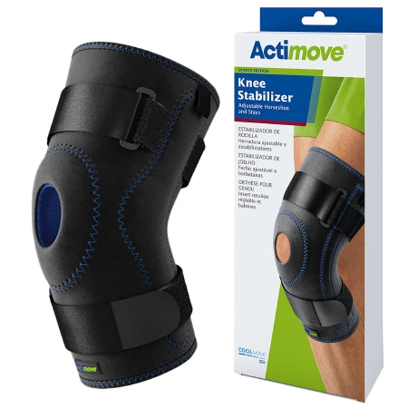 Bsn Medical Knee Stabilizer Actimove Sports Edition Medium Pull-On / D-Ring / Hook And Loop Strap Closure 16 To 18 Inch Thigh Circumference Left Or Right Knee - 7245302