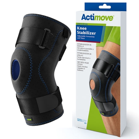 Bsn Medical Knee Stabilizer Actimove Sports Edition X-Large Pull-On / D-Ring / Hook And Loop Strap Closure 20 To 22 Inch Thigh Circumference Left Or Right Knee - 7245304