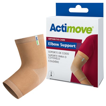 Bsn Medical Elbow Support Actimove Small Pull-On Sleeve Left Or Right Elbow 7-3/4 To 9 Inch Circumference Beige - 7561430