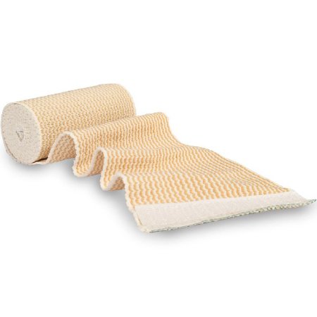 NAR - Elastic Bandage 4 Inch X 5 Yard Standard Compression Single Hook and Loop Closure Tan NonSterile - 30-0026