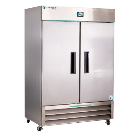 Corepoint Scientific White Diamond Series - Refrigerator Laboratory Use 49 cu.ft. 2 Swing Solid Doors Cycle Defrost - NSWDR492SSS/0