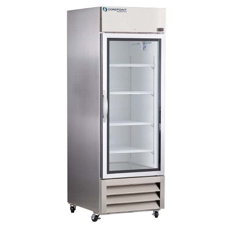 Corepoint Scientific - Refrigerator General Purpose 23 cu.ft. 1 Swing Glass Door Cycle Defrost - Horizon Scientific - GPR231SSG/0
