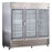 Corepoint Scientific - Refrigerator General Purpose 72 cu.ft. 3 Swing Glass Doors Cycle Defrost - Horizon Scientific - GPR723SSG/0
