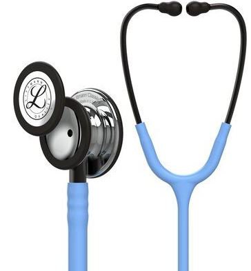 3M Littmann - Classic Stethoscope Blue 1-Tube 27 Inch Tube Double-Sided Chestpiece - 5959