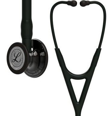 3M Littmann - Cardiology Stethoscope Black 1-Tube 27 Inch Tube Double-Sided Chestpiece - 3M - 6232