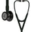 3M Littmann - Cardiology Stethoscope Black 1-Tube 27 Inch Tube Double-Sided Chestpiece - 3M - 6232