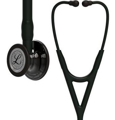 3M Littmann - Cardiology Stethoscope Black 1-Tube 27 Inch Tube Double-Sided Chestpiece - 6232