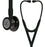 3M Littmann - Cardiology Stethoscope Black 1-Tube 27 Inch Tube Double-Sided Chestpiece - 6232