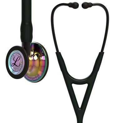 3M Littmann - Cardiology Stethoscope Black 1-Tube 27 Inch Tube Double-Sided Chestpiece - 3M - 6240