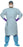 Halyard Chemo360 - Chemotherapy Procedure Gown 2X-Large Blue NonSterile ASTM F739-12 Disposable - O&M Halyard - 47347
