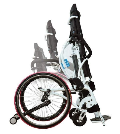 Fabrication Enterprises Standing Wheelchair Leo Ii 18 Inch Seat Width 250 Lbs. Weight Capacity - 750233