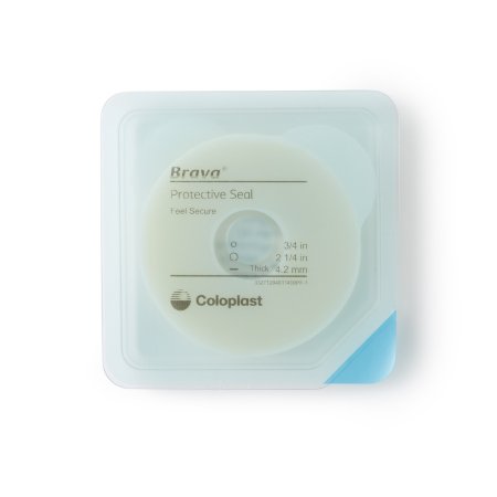 Brava Thick - Ostomy Seal 3/4 Inch (18mm) Stoma 2-1/4 Inch (57 mm) 4.2mm Thick - 12046