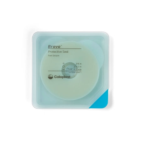 Brava Thick - Ostomy Seal 3/4 Inch (18mm) Stoma 2-1/2 Inch (64mm) - 4.2mm Thick - 12048