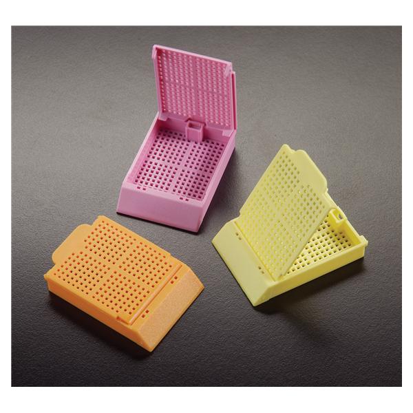 Simport Plastics Ltd. Histosette Ii Processing/Embedding Biopsy Cassette Green Lid 1500/Ca - M493-4