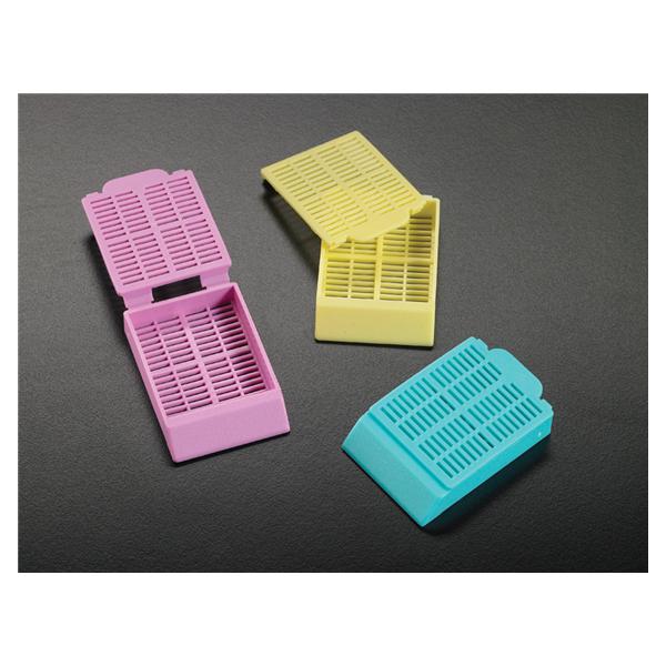 Simport Plastics Ltd. Histosette I Processing/Embedding Tissue Cassette Peach Lid 1500/Ca - M498-7