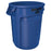 Rubbermaid Brute - Trash Can 32 gal. Round Blue Plastic Open Top - Rj Schinner Co - FG263200BLUE-EA