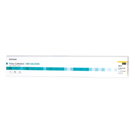 McKesson - Foley Catheter 2-Way Coude Tip 5 cc Balloon 20 Fr. Silicone - 16-SFOL520C
