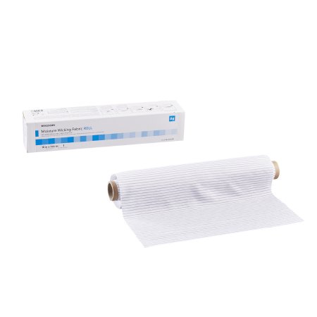 McKesson - Silver Moisture Wicking Fabric 10 X 144 Inch Roll Sterile - 16-10144R