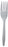 Empress - Fork Medium Weight White Plastic - E175001