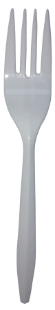 Rj Schinner Co Fork Empress Medium Weight White Plastic - E175001