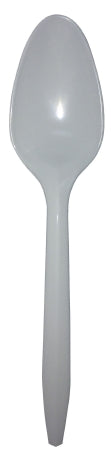 Empress - Teaspoon Medium Weight White Plastic - E175002