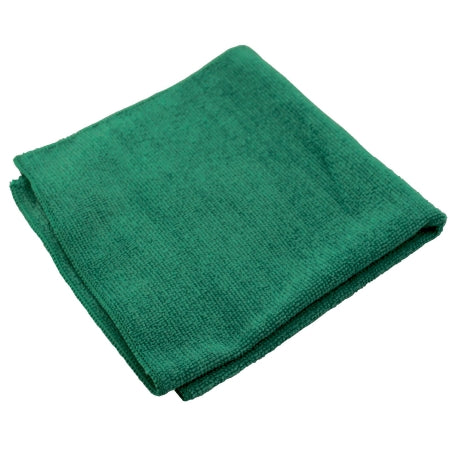 Impact - Cleaning Cloth Lightweight Green NonSterile Microfiber 16 X 16 Inch Reusable - Rj Schinner Co - LFK301