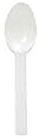 Rj Schinner Co Taster Spoon Empress Medium Weight White Plastic - E175008