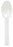Empress - Taster Spoon Medium Weight White Plastic - E175008