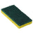 RJ Schinner Co - Scouring Sponge / Pad Medium Duty Yellow / Green NonSterile Cellulose 3-1/8 X 6-1/4 Inch Reusable - 551011
