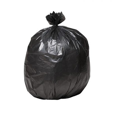 Strongman - Trash Bag 45 gal. Black LLDPE 1.5 mil 40 X 46 Inch Star Seal Bottom Coreless Roll - SM404615