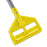 Rubbermaid Invader - Mop Handle 60 Inch Length Fiberglass Gray Thumbwheel / Side Gate Connection - Rj Schinner Co - FGH14600GY00-EA