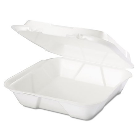 Rj Schinner Co Carryout Food Container Genpak Snap-It White Disposable Foam - SN200
