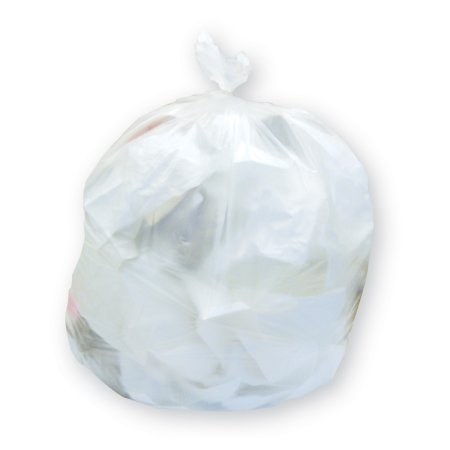 Inteplast Group - Trash Bag 16 gal. White LLDPE 0.50 mil 24 X 32 Inch Star Seal Bottom Coreless Roll - WSL2432XHW