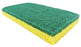 RJ Schinner Co - Scouring Sponge / Pad Medium Duty Yellow / Green NonSterile Cellulose 3/4 X 3-3/8 X 6 Inch Reusable - SC200