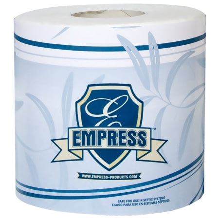 Empress - Toilet Tissue White 2-Ply Standard Size Cored Roll 500 Sheets - Rj Schinner Co - BT 4232500