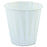 RJ Schinner Co - Pleated Water Cup 3.5 oz. White Paper Disposable - W450F