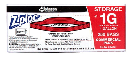 Rj Schinner Co Bag, Ziploc Storage Gl (250/Cs) - 682257