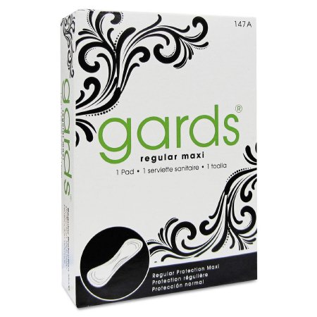 Rj Schinner Co Feminine Pad Gards Maxi Regular Absorbency - 147A