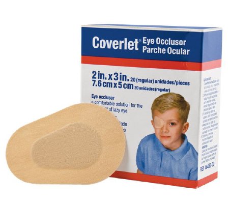 Good-Lite Occluder, Eye Good-Lite Adh Coverlet 1 7/8"X2 1/2" (20/Bx) - 760001