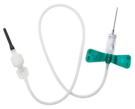 Reli - RELI Blood Collection Set 21 Gauge 3/4 Inch Needle Length Conventional Needle 11-4/5 Inch Tubing Sterile - Myco Medical Supplies - GSBCS21G-12
