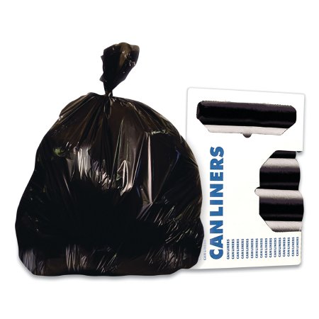 Boardwalk - Trash Bag 56 gal. Gray LLDPE 1.1 mil 43 X 47 Inch Star Seal Bottom Coreless Roll - BWK4347SEH