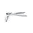 Miltex-Integra Speculum Rectal Pratt Meister-Hand 8-1/2" Stainless Steel Ea - MH28-1