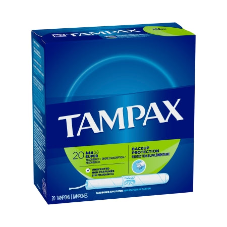 Tampax Pearl Smooth - Tampon Super Absorbency Plastic Applicator Individually Wrapped - 00073010380127