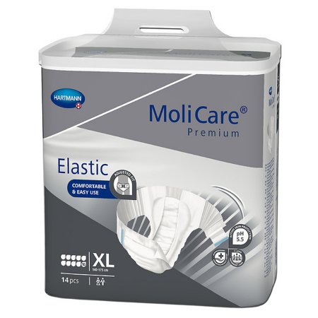Hartmann Unisex Adult Incontinence Brief Molicare Premium X-Large Disposable Heavy Absorbency - 165674