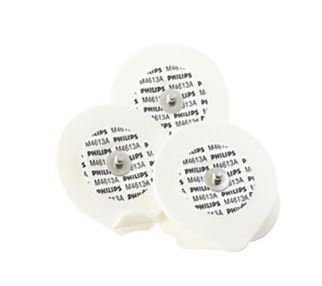 Philips - ECG Snap Electrode Monitoring Foam Backing 30 per Pack - Philips Healthcare - 989803129101