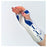 Zimmer Splint Deluxe Wrist Aluminum/Vinyl White/Blue Size Medium Right Ea - 175900400