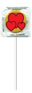 Total Access Group Condom Pleasure Pop One Size Fits Most 100 Per Box - CSLCH100
