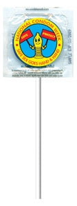 Total Access Group Condom Pleasure Pop One Size Fits Most 100 Per Box - CSLCN100