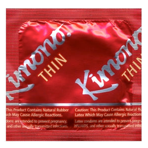 Kimono Thin - Condom Lubricated 1,000 per Case - KILL1100