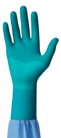 SensiCare PI Green with Aloe - Surgical Glove Size 5.5 Sterile Pair Polyisoprene Extended Cuff Length Smooth Green Not Chemo Approved - Medline - MSG9255